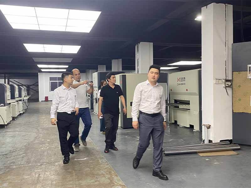 Customer visiting in MAHATMA Showroom.