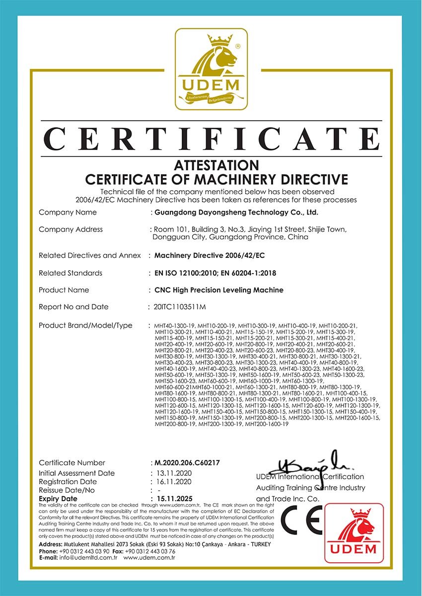 CE Certifications