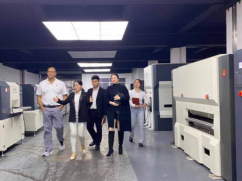 Customer visiting in MAHATMA Showroom.