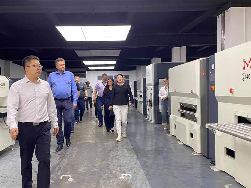 Customer visiting in MAHATMA Showroom.